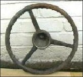 Austin Seven steering wheel